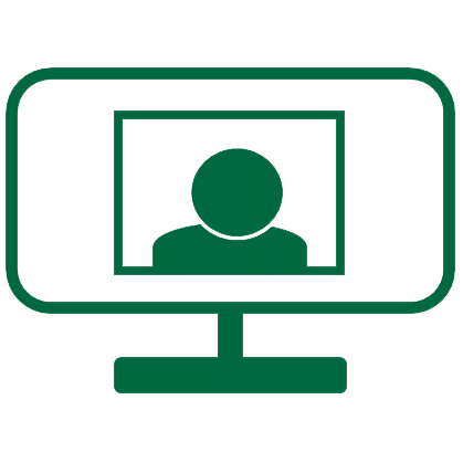 computer showing webpage