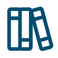 Stack of books icon representing the humanities