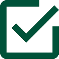 Green checkmark icon